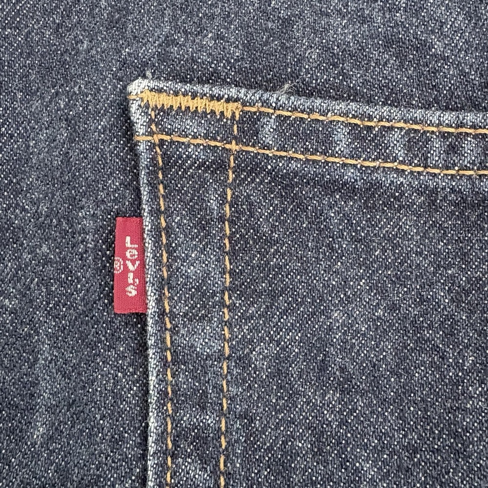 VINTAGE Levis Jeans Mens 38x32 Blue Denim Pants 550 Relaxed Red Tab Rodeo Y2K - Picture 5 of 13